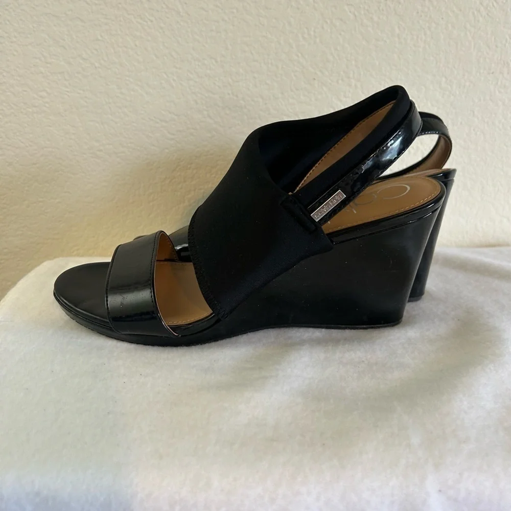 Calvin Klein Bryley Wedge Sandals 9